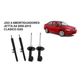 Kit 4 Amortiguadores Jetta A4 1999 2004 2005 2006 2007 Gas 