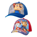 Nickelodeon Boys Paw Patrol Gorra De Béisbol - Paquete De 2 