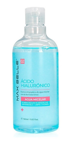 Agua Micelar Hidratante Max Belle 350ml