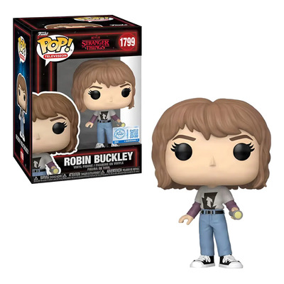 Funko Pop Stranger Things 5 Robin Buckley Linterna Exclusivo | Envío gratis