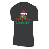 Camisetas Navideñas Navidad El Grinch Merry Christmas M1