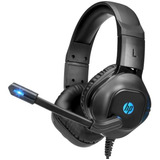 Auriculares Gamer Hp Dhe 8002 Pc Ps4 Ps5 Xbox One Mic Led