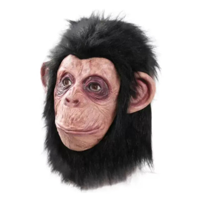 Máscara De Látex De Macaco Terrorista Realista