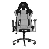 Silla Gamer Kultec Series X2 Tela Xl Gris Claro 