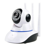 Camera Baba Eletronica Bebe E Pet 3 Antenas Ip Wifi 360