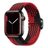 Correa De Reloj Individual De Nailon Trenzado Para Apple Wat