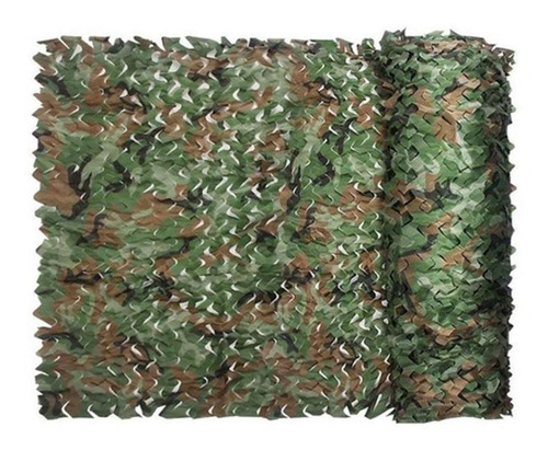 Rede Camuflada 1m*1,5m Uso Airsoft Paintball Militar Tatico