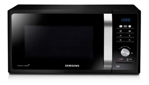 Microondas Samsung Mg23 Negro 23 Litros Grill 800w