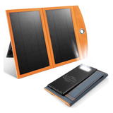 10w Cargador Solar Portátil Banco De Energía, 5v 3a P...
