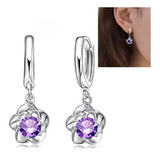 Aretes Pendientes Flor Mujer Regalo Joyas