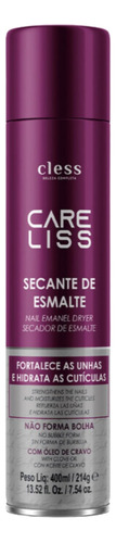 Secante De Esmalte Care Liss 400ml Cless Com Óleo De Cravo