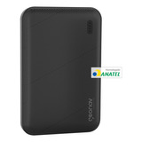 Carregador Portátil Power Bank 5.000mah Universal Geonav Preto Geonav