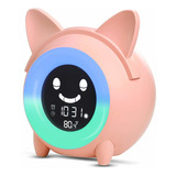 Reloj Despertador Digital Para Niños Yisun Rosa