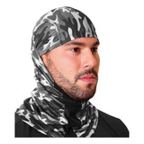 Touca Ninja Mascara Balaclava Camuflada Uv50+ Outdoor Sports Cor Camu Florest Urbano