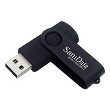 Memoria Usb Samdata 8gb Con Led Indicador (negro)