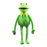 Kermit O Fantoche De Mão Sapo Boneca Pelúcia Brinquedo 60cm