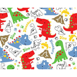 Vinil Decorativo  Dinosaurios Infantil Mod 164