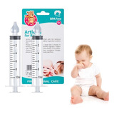 Limpiador De Nariz Para Bebé -jeringa Lavado Nasal Bebe -2un