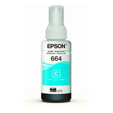 Epson Botella De Tinta Ecotank Color Cyan, T664220