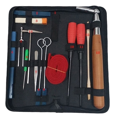 Kit De Ferramentas De Afinação De Piano Profissional 14