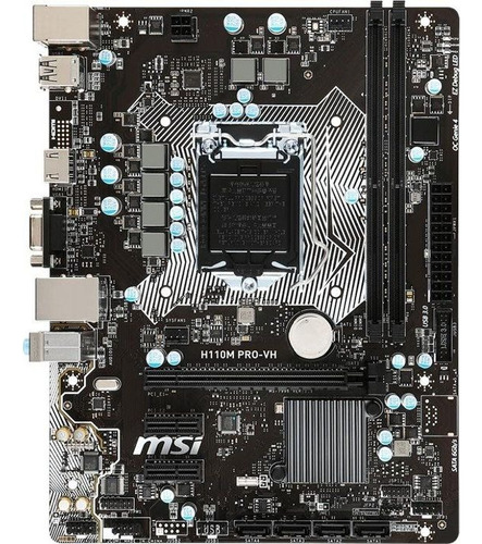 Kit Placa Madre Msi H110m Pro-vh Core I5-6400 8gb 
