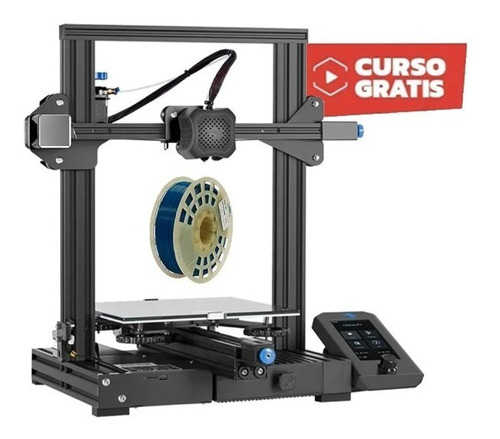 Impresora 3d Creality Ender-3 V2 + 1 Kg Filamento Gst Pla+