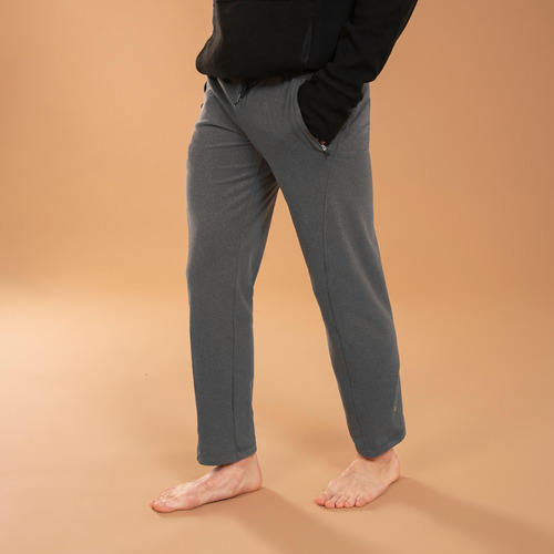 Pantalón De Yoga Suave Gris Para Hombre Kimjaly