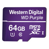 Memoria Microsd De 64gb Purple, Especializada Para