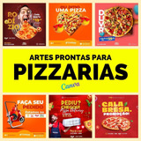 267 Artes Para Pizzarias: Templates 100% Editáveis Com Canva