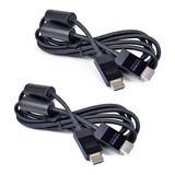 Set De 2 Cable Hdmi De Alta Velocidad 6' Microsoft Xbox One