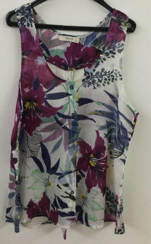 Blusa India Style T 42/44 Impecable