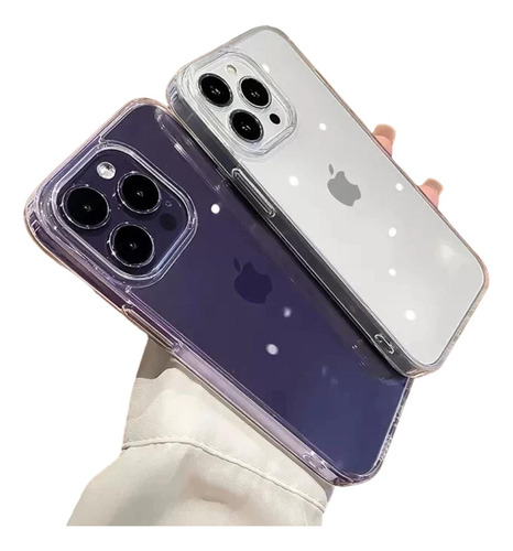 Capinha Para iPhone 13 Normal Acrílica Dura Luxo Lançamento 