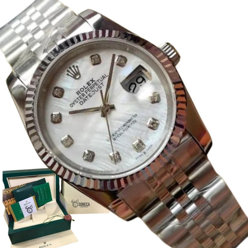 Relógio Rolex 36mm Datejust Base Eta 2840  Automático 