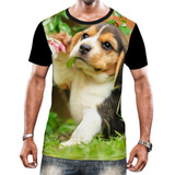 Camisa Camiseta Cachorro Raça Beagle Dócil Filhotes Cão Hd 2