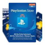 Tarjeta Psn  75 Usd -  Entrega En Minutos