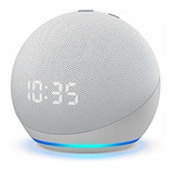  Altavoz Inteligente Con Reloj - Echo Dot 4ª Gen - Alexa