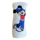 Headcover Putter - Blade - Mickey Mouse - Branco