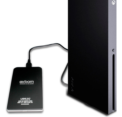 Hd Externo 1tb Exbom 1000gb De Bolso Compacto Usb 3.0