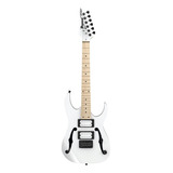 Guitarra Elétrica Ibanez Pgm/frm Pgmm31 De  Choupo White Verniz Com Diapasão De Bordo