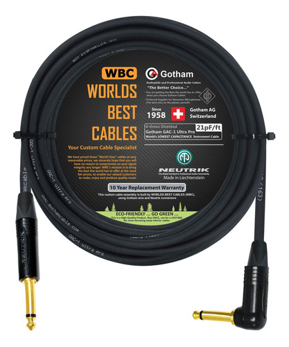 40 Pies - Gotham Gac-1 Ultra Pro - Premium Low-cap (21 Cable