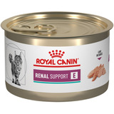 Royal Canin Alimento Renal Support E Gato Paq 24 Lata 145gr*