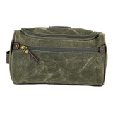 Bolso Wash Bag Canvas Verde Oliva 978-4