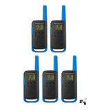 Cinco Handies Motorola T270 40km 22 Canales Modelo Nuevo