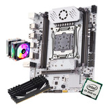 Kit Gamer Placa Mãe Q-d4 X99 White Xeon E5 2620 V4 128gb