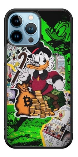 Funda Protector Para iPhone Rico Mc Pato Money