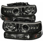 Chevrolet 99-02 Silverado Tahoe Led Drl Black En Stock Chevrolet Silverado