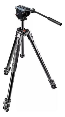 Tripode Video Manfrotto 290xta Cabezal 500ah Bolso Usado