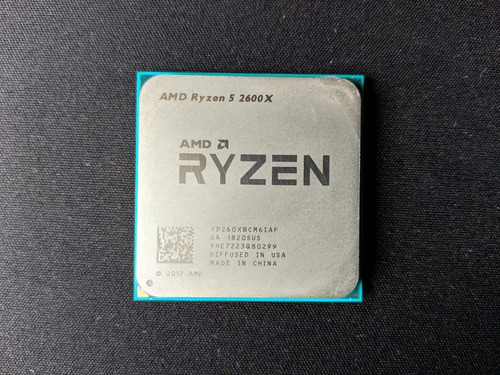 Processador Cpu Amd Ryzen 5 2600x Com Coolerbox