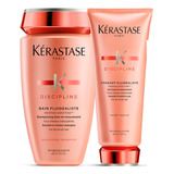 Kerastase Discipline Shampoo + Acondicionador (anti Frizz) 