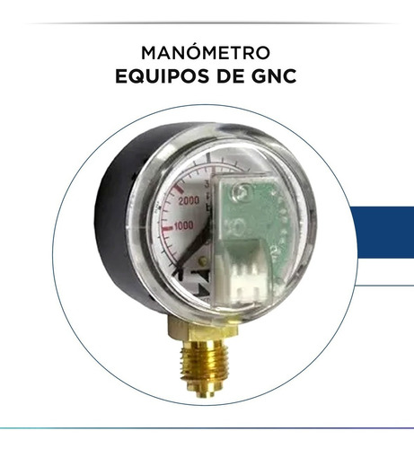 Manometro Con Sensor Para Equipos De Gnc
